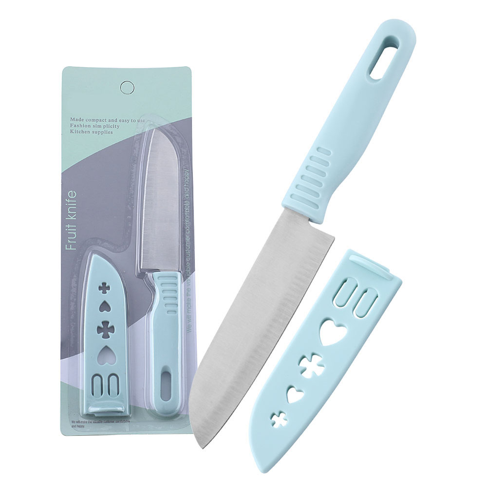 4 inch stainless steel non-slip handle fruit kitchen knife