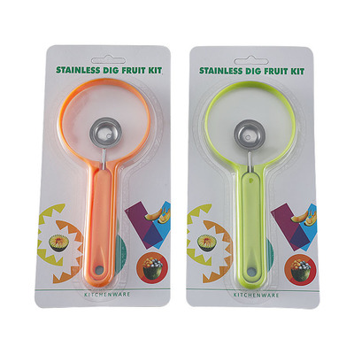2 in 1 multi-functional melon baller scoop fruit spoon tools practical fruits separator