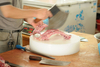 Anti-mildew chopping blocks Eco-friendly cheese board Plastic kitchen board pe Vegetable cutting board