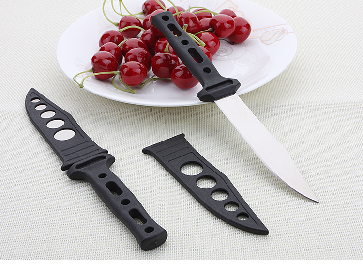 Stainless steel multifunctional fruit cutter peeling kitchen knife