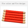Heat resistant manufacturer cooking tool embossed silicone rolling pin