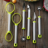 6Pcs kitchen fruit and vegetable tools fruit carving knife melon ballers dig scoops set