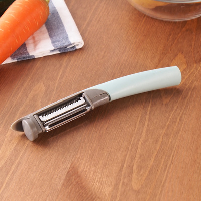 Kitchen accessories stainless steel frosting texture wear resistance vegetable fruit grater peeler