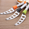 Multi-purpose cheese knife new stainless steel double-pointed cheese knife cream spatula