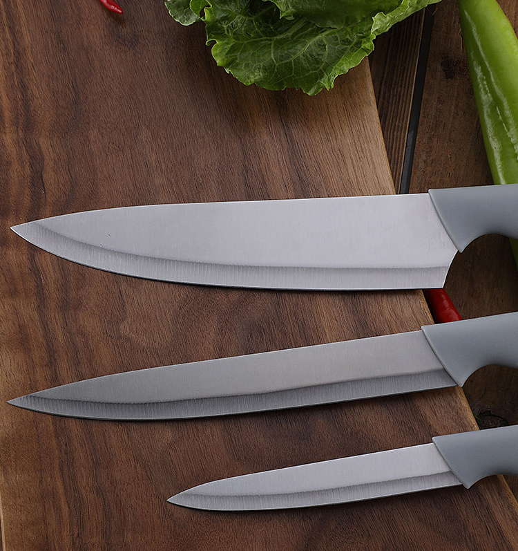 3-pcs Stainless steel multifunctional kitchen knife set