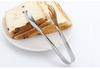  Stainless Steel Food Bread Barbecue Silicone Kitchen Tongs