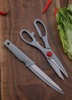 2 pieces multipurpose fruit kitchen stainless steel knife