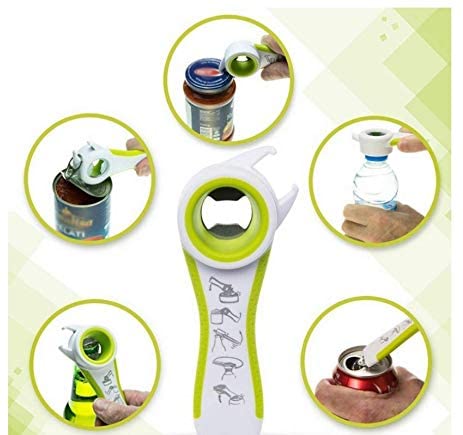 5 in 1 kitchen tools professional portable multifunction powerful stainless steel manual handheld can opener