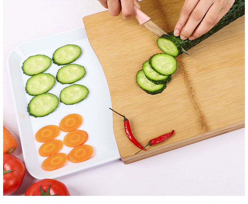 Eco Friendly Bamboo Cutting Tray Multi-functional Bamboo Chopping Board With Tray